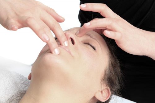 A photograph showing European Anti Ageing Massage by Dr Katerina Steventon FaceWorkshops Clinic